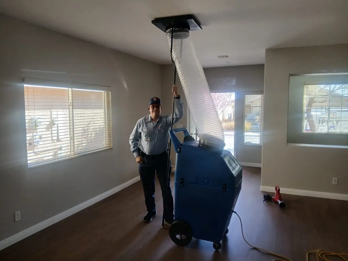 Professional Dryer Vent Cleaning work inside a Lemoore Station home
